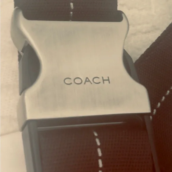 Coach “Varik” Unisex Crossbody/Messenger  Bag in Burnt Orange Color - Picture 10 of 13